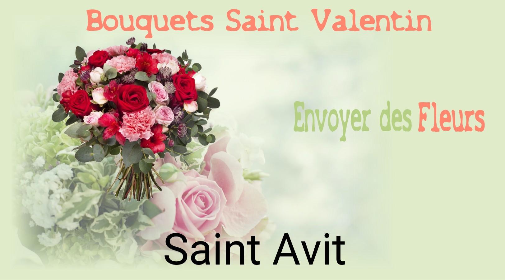 Roses de Saint-Valentin livrées à Saint-Avit